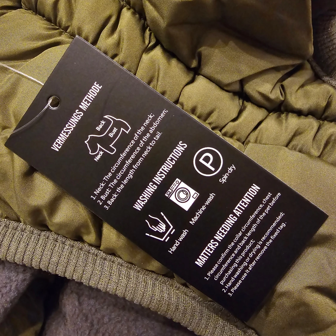 Hundjacka, hundkappa - 92