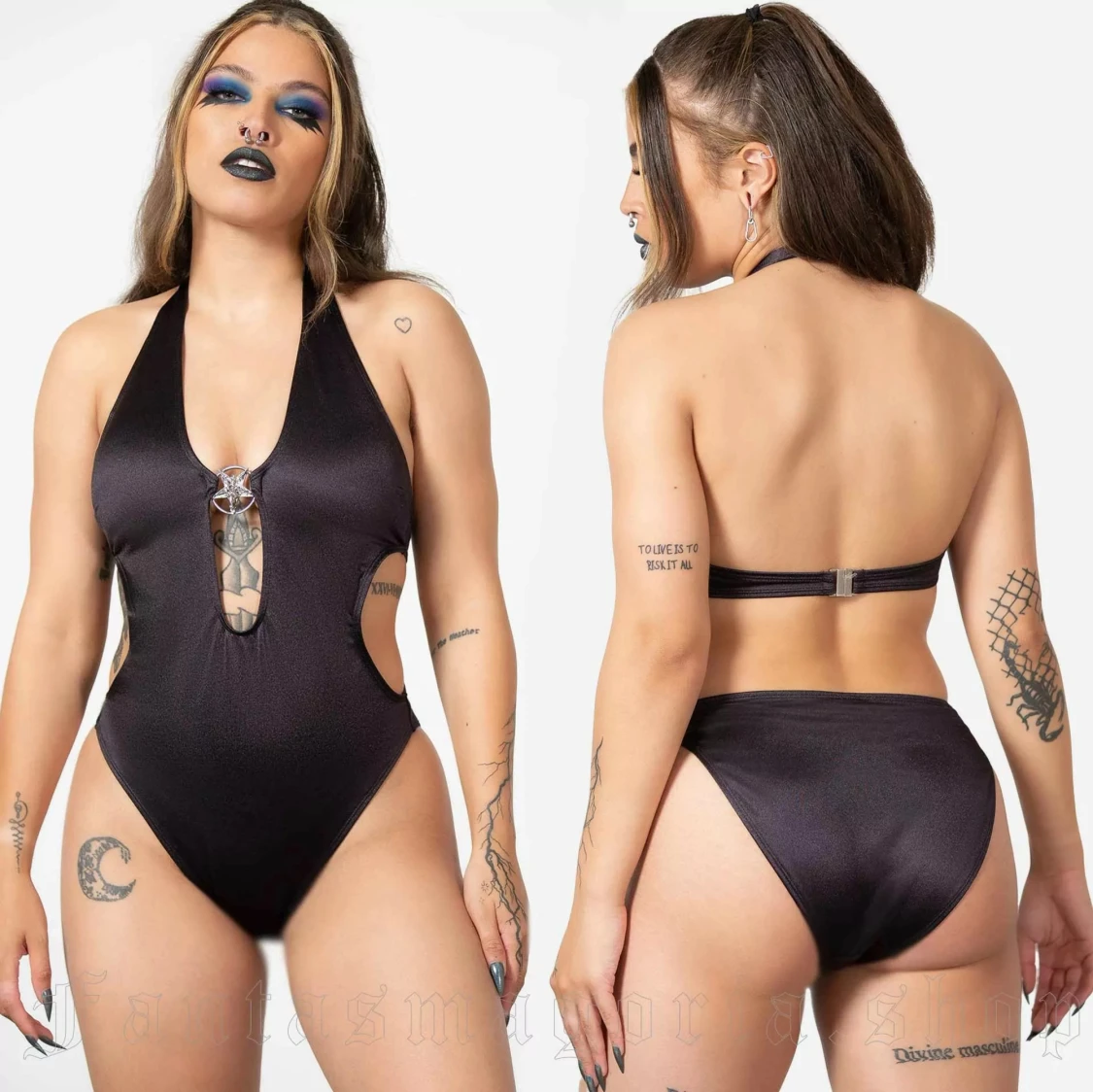 Killstar baphomet body wow ändå va? Strl L