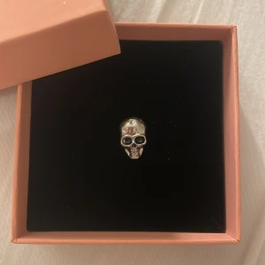 Döskalle örhänge - Cool och snyggt örhänge i form av en dödskalle. Skit snyggt om du har fler hål i örat!!