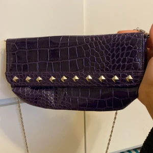 Fest väska - Jätte fin fest väska i mörklila
