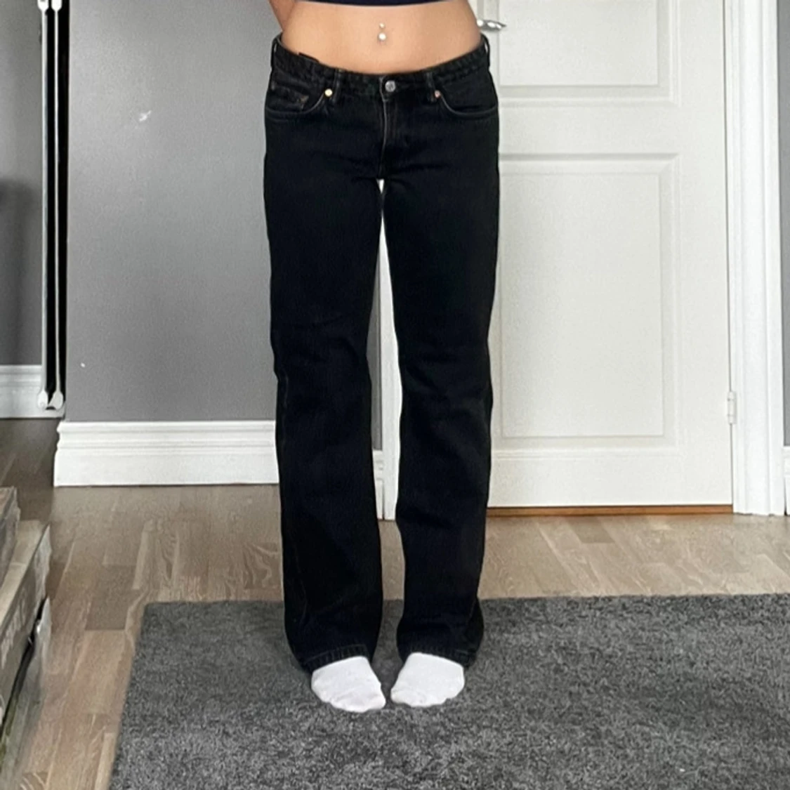 Weekday lågmidjade jeans  - 91