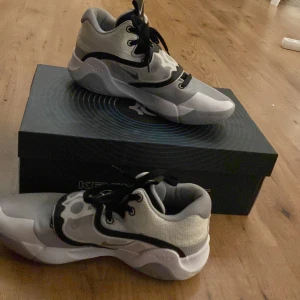 Basket skor  - Tjena jag säljer nu mina basketskor i skick 8/10. Skorna heter KD TREY 5 X och är använde några fåtal gånger då jag slutade på basket kort efter jag köpte dom. Priset går att diskutera och hör gärna av dig om du funderar på något 😀