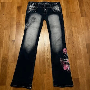 Lågmidjade bootcut jeans - Y2k lågmidjade bootcut jeans❣️