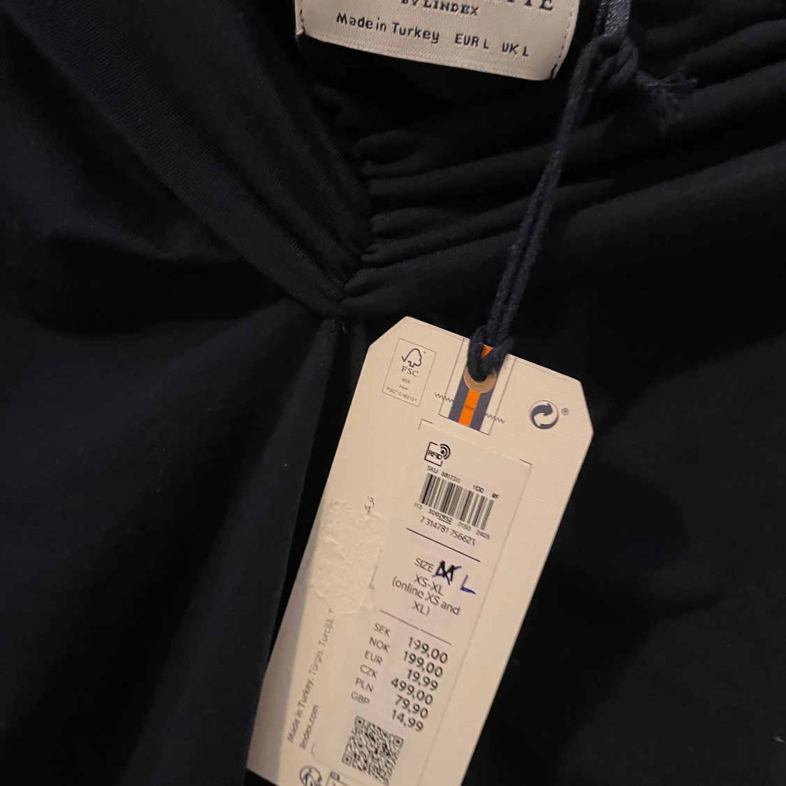 Jätte söt off shoulder tröja - 90