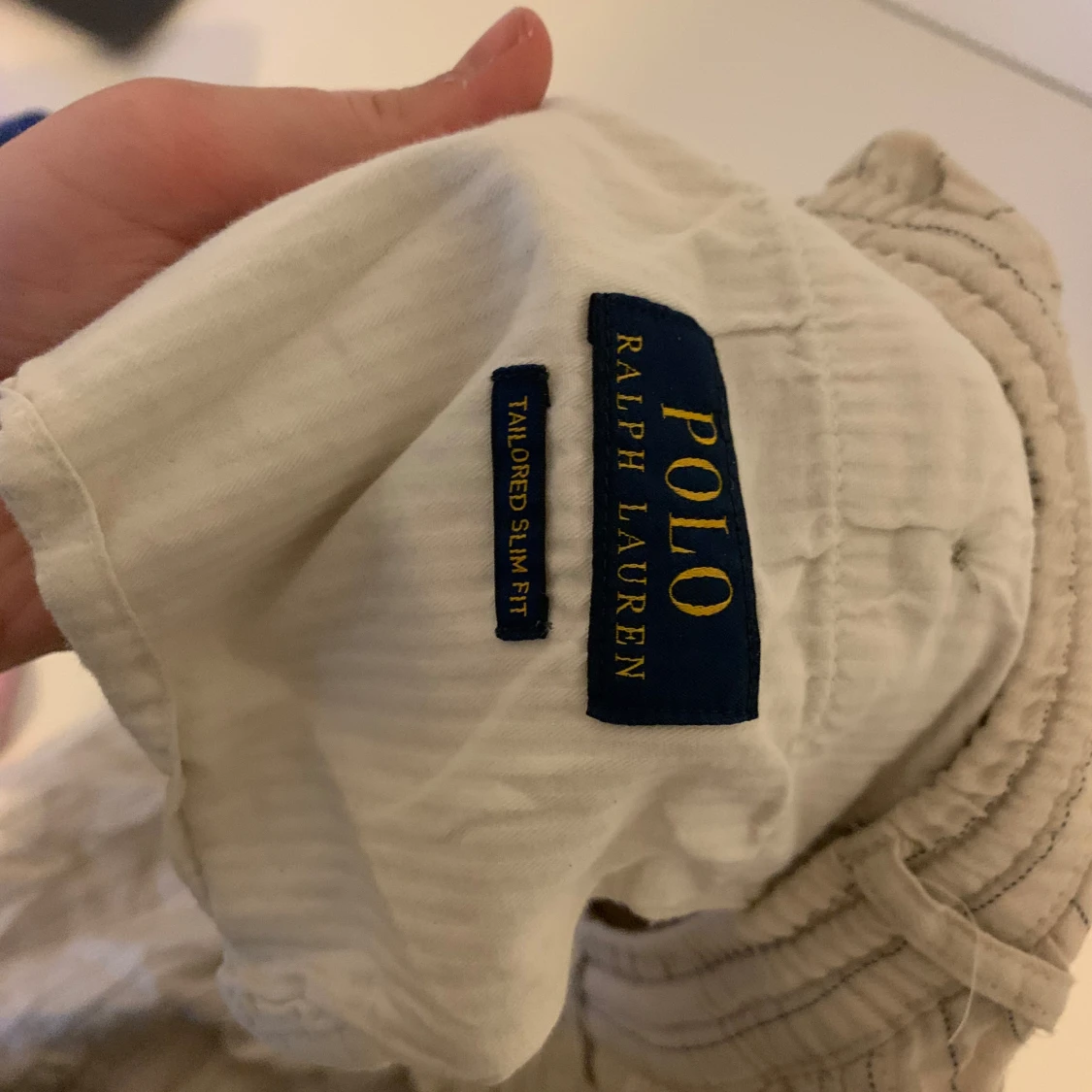 Ralph lauren linne byxor  - 92