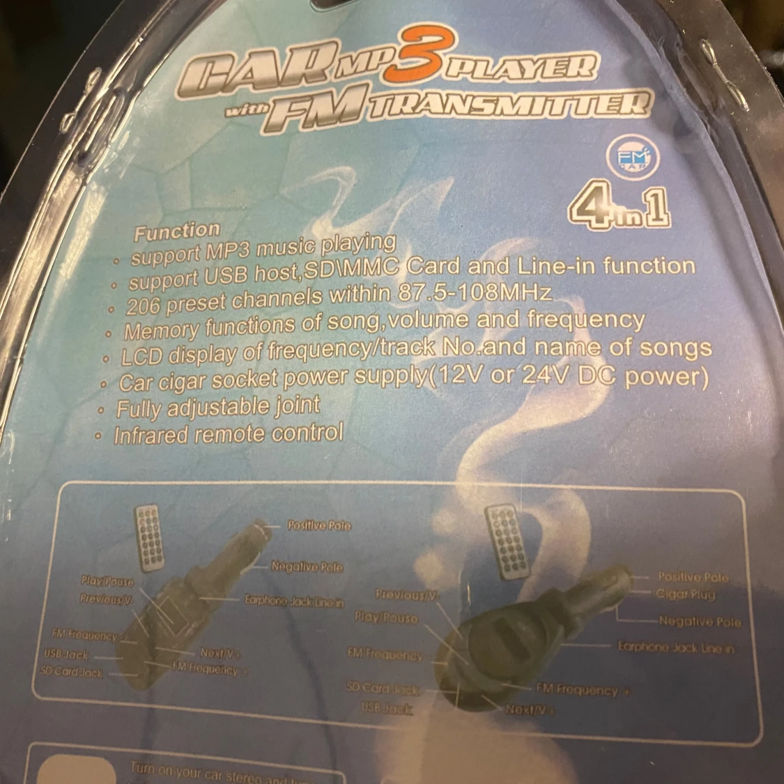 Bil MP3 Player Wireless FM Transmitter  - 90