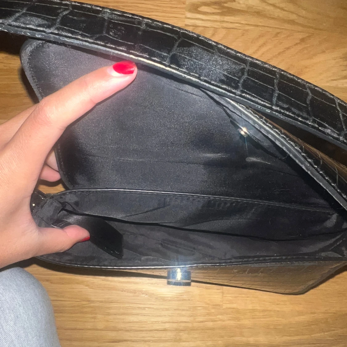 Svart axelväska - 2