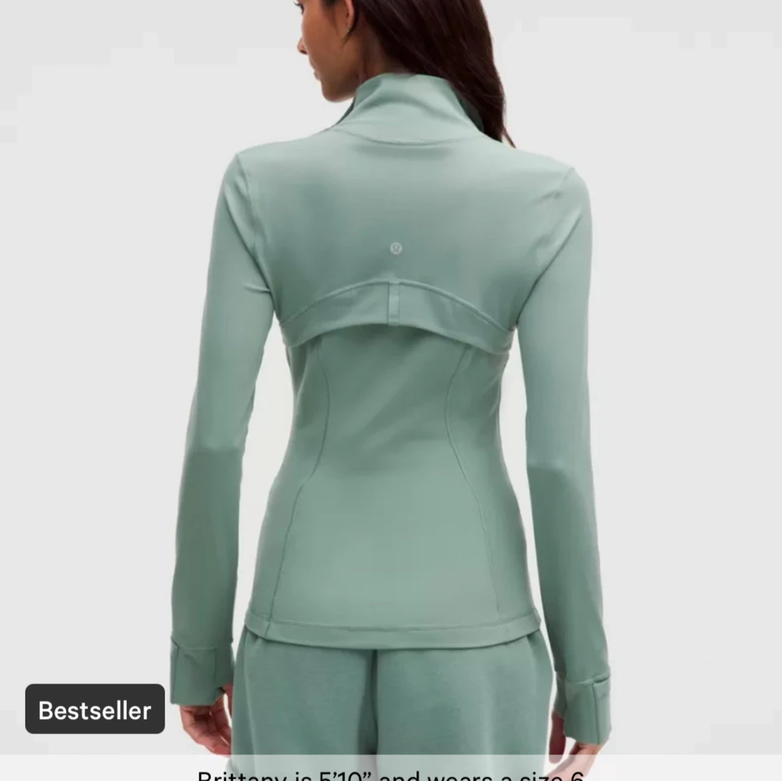 Grön träningsjacka - 1