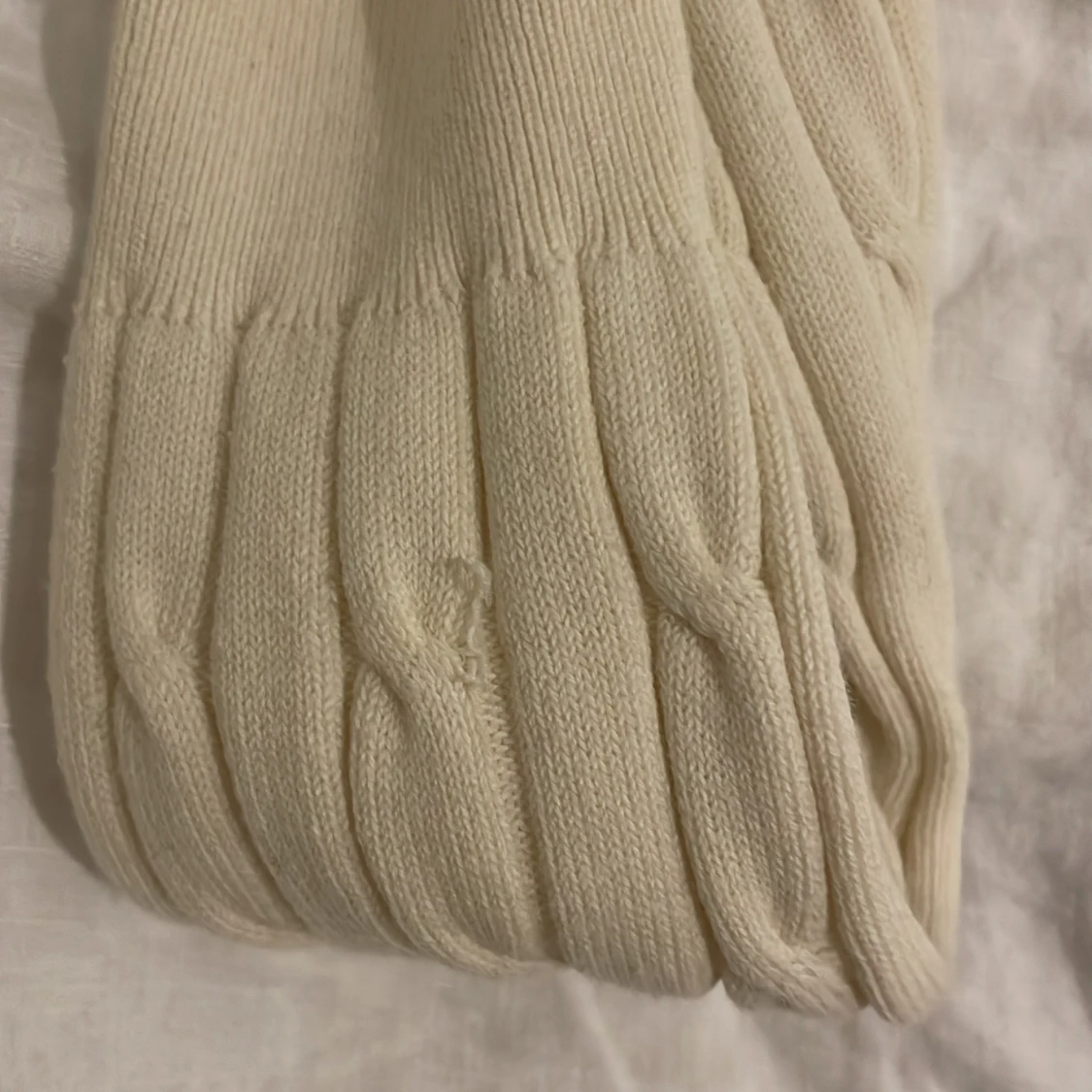 Vit stickad tröja från GANT - 3