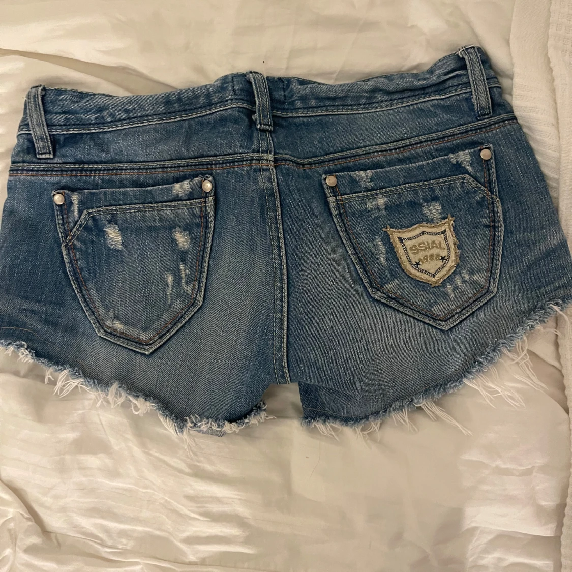 Blå jeansshorts från Ssiajean