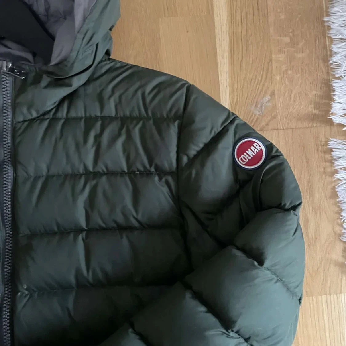 Grön pufferjacka från Colmar - 1
