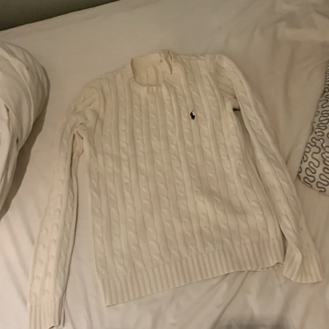 Vit polo tröja - 91