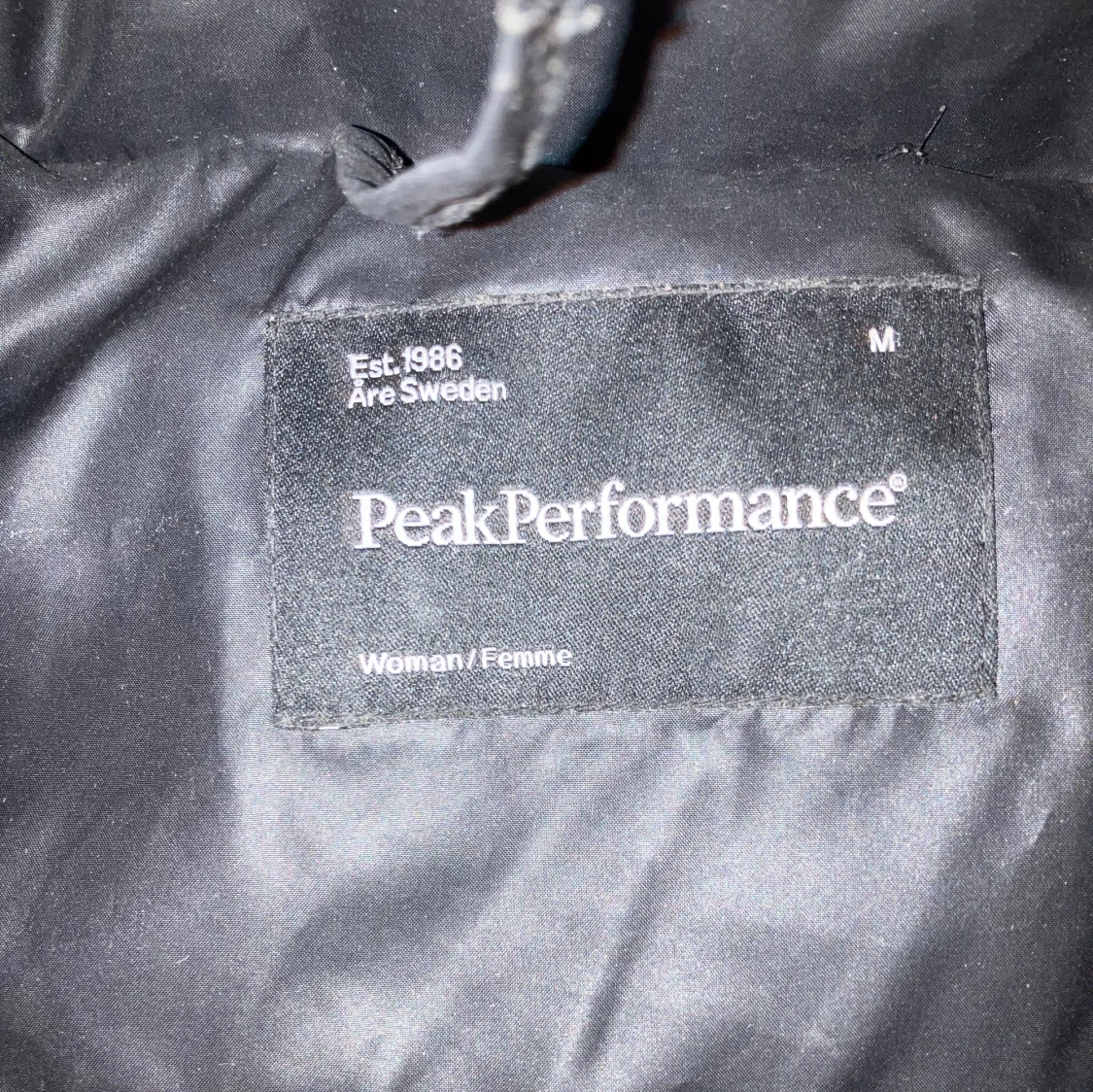 Svart dunväst från Peak Performance - 91