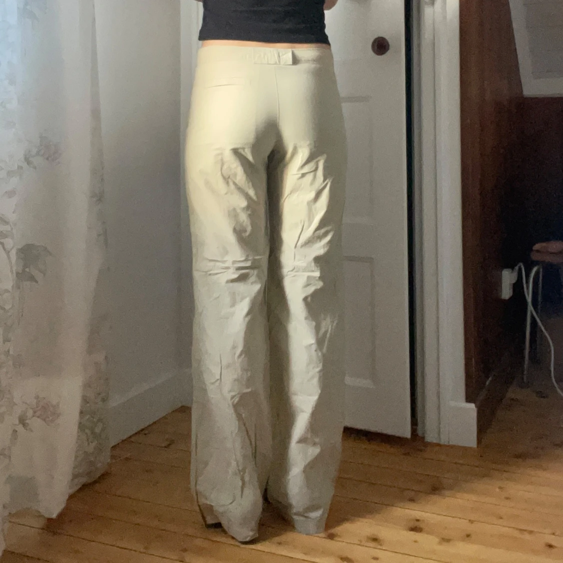 Beige cargo byxor - 91