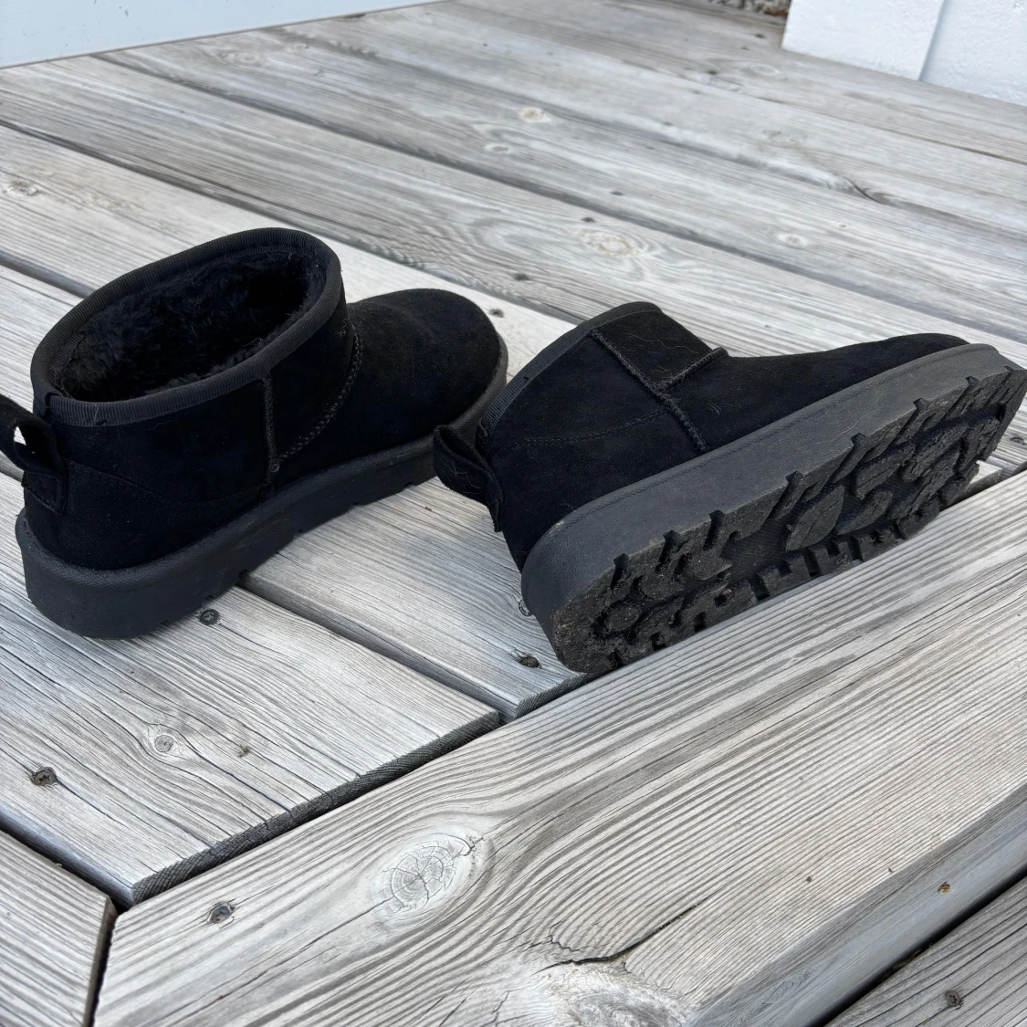 Svarta boots i mocka - 92