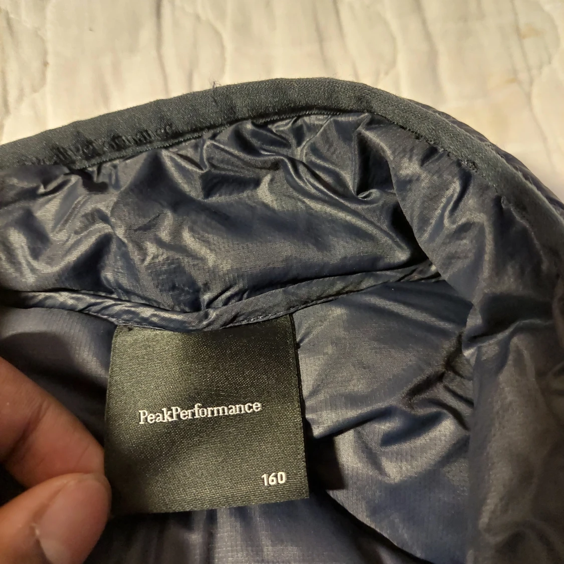 Blå dunväst från Peak Performance - 91