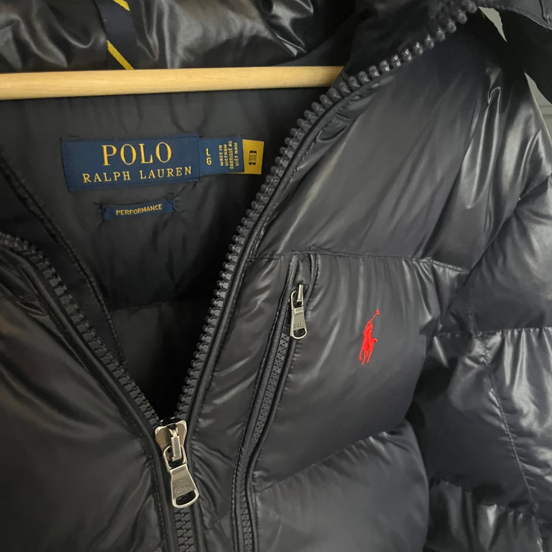 Polo Ralph Lauren glansig dunjacka  - 90