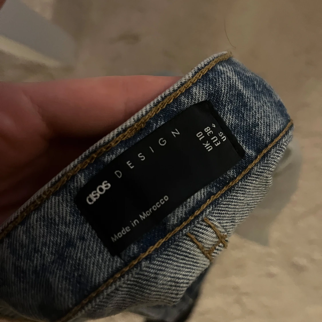 Blå jeanskjol från ASOS Design - 90