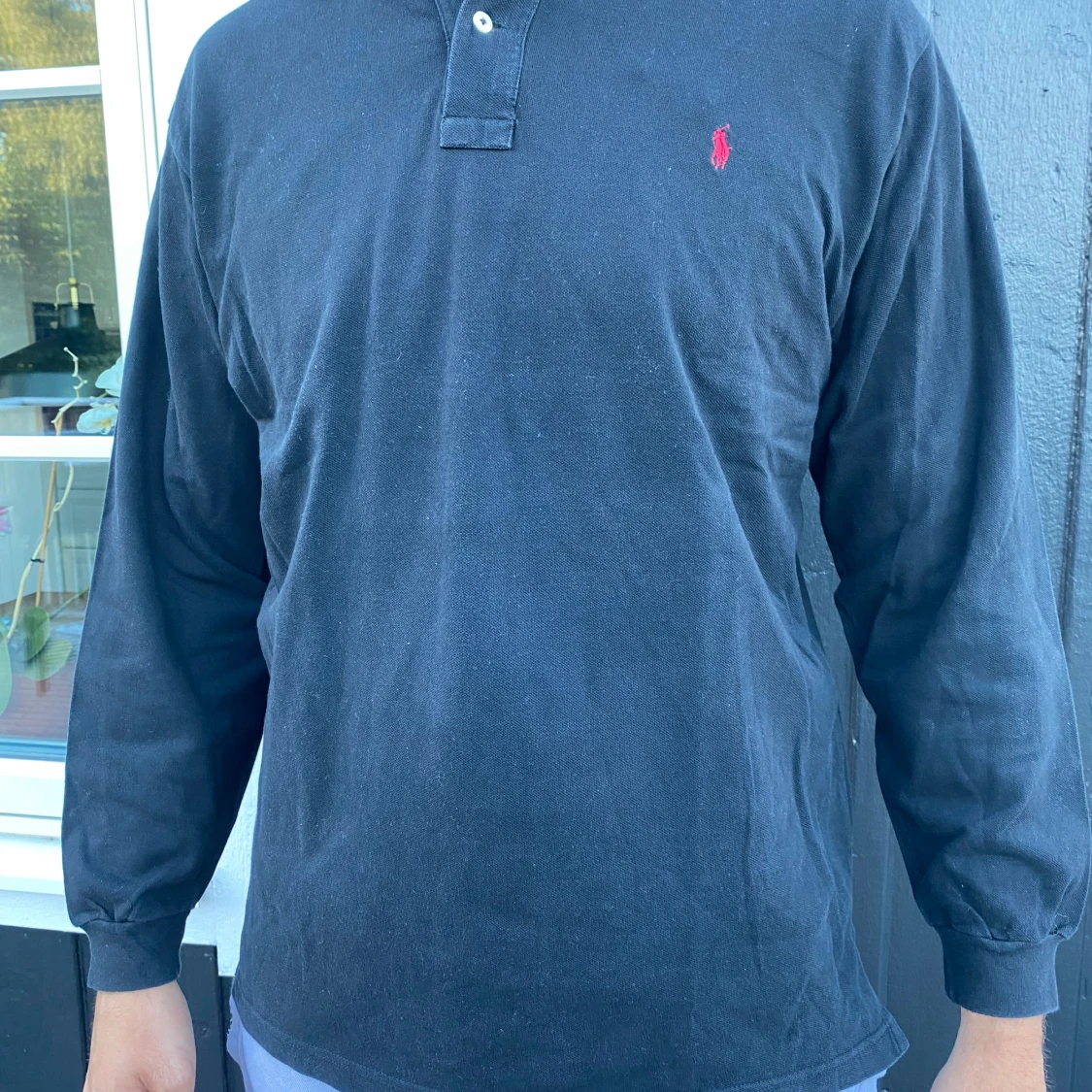 Ralph lauren tröja svart  - 90