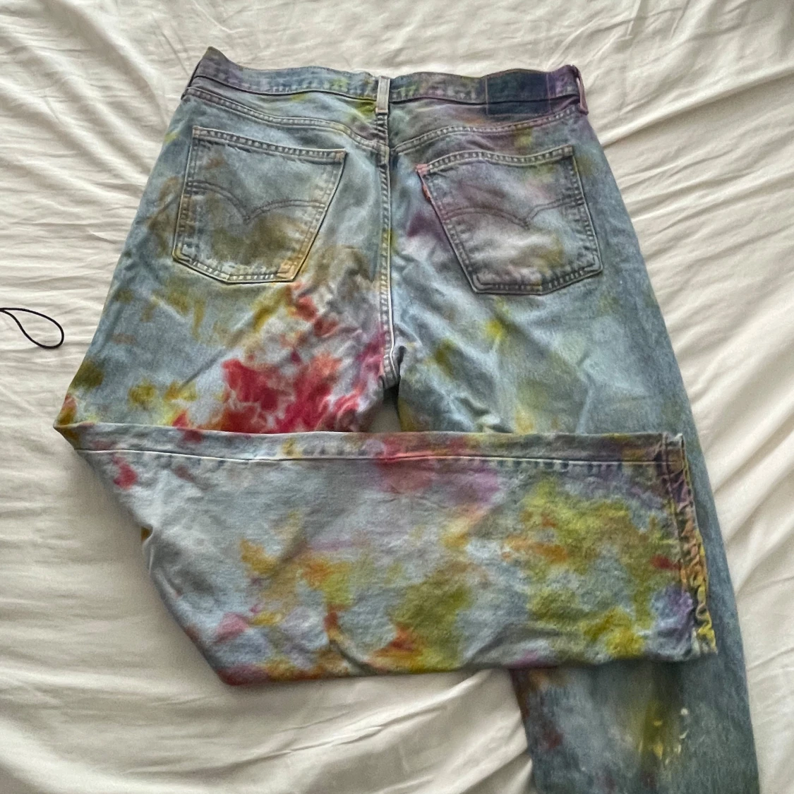 Färgglada Levis jeans - 90