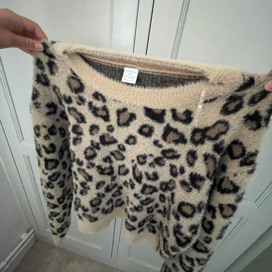 Jättefin leopard tröja - 90