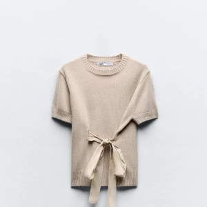 Beige stickad tröja från Zara - INTRESSEKOLL på min jätte fina Zara tröja kom med prisförslag❤️