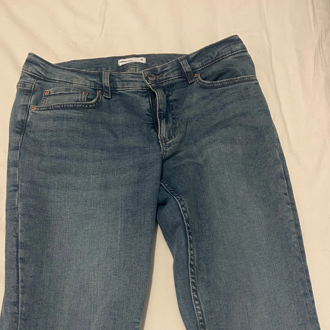 Blå jeans