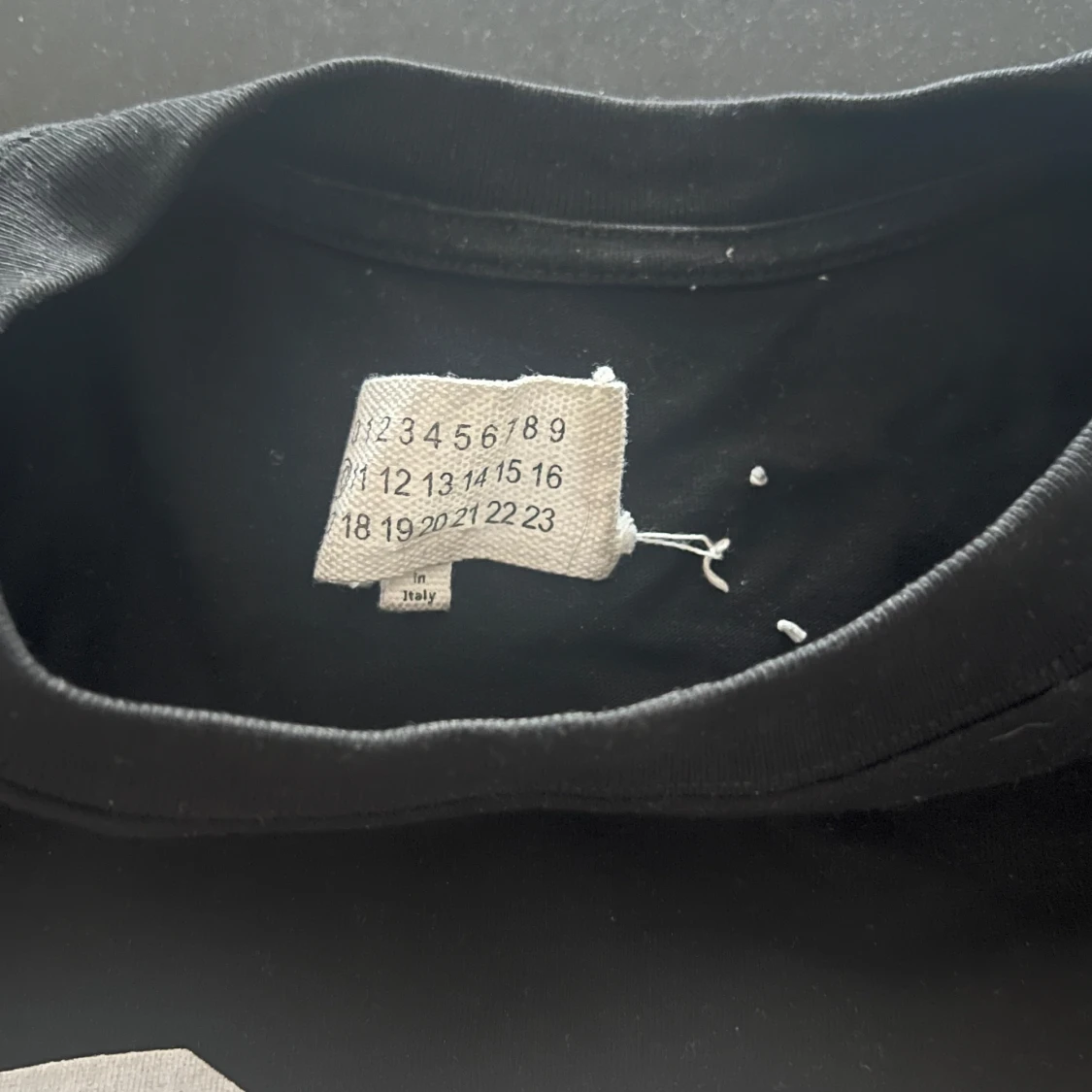 Svart t-shirt från Maison Margiela - 90