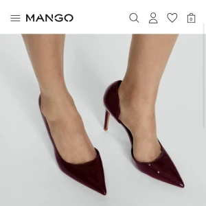 SÖKER Vinröda pumps från Mango - Söker st 39, pris kan diskuteras efter skick