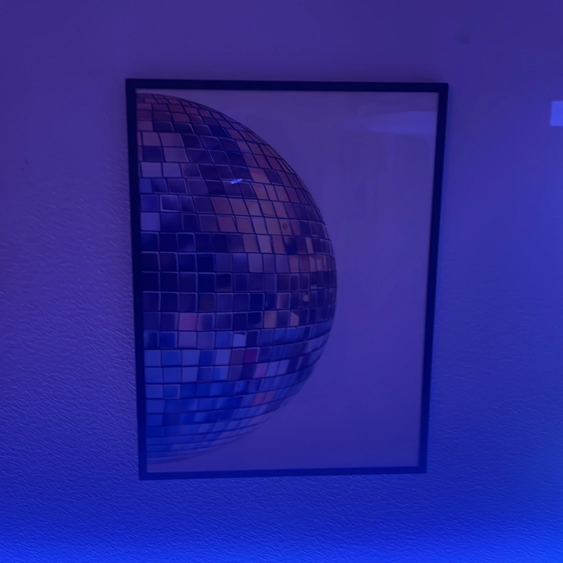 2 Posters med halv discokula - 90