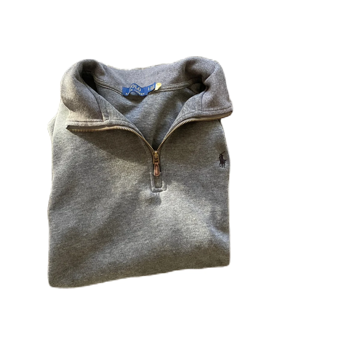 Grå tröja med dragkedja från Polo Ralph Lauren