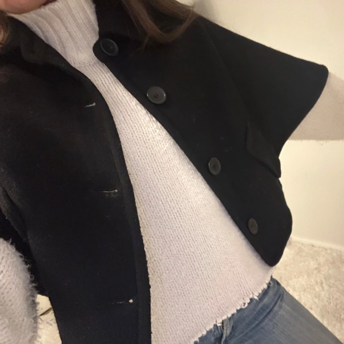 trekvartsärmad jacka - 90