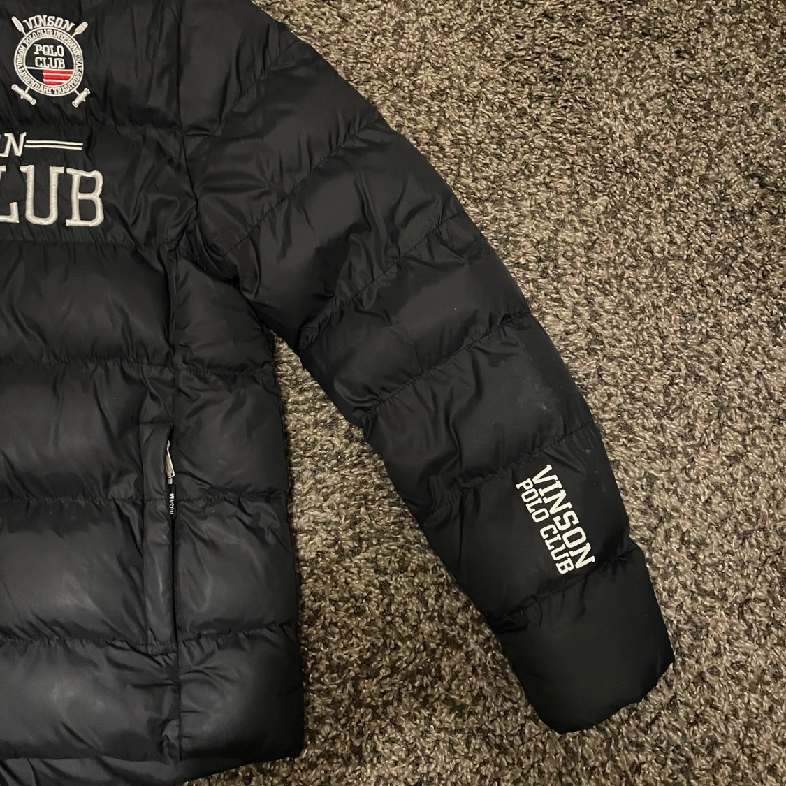 Svart dunjacka från Vinson Polo Club - 91