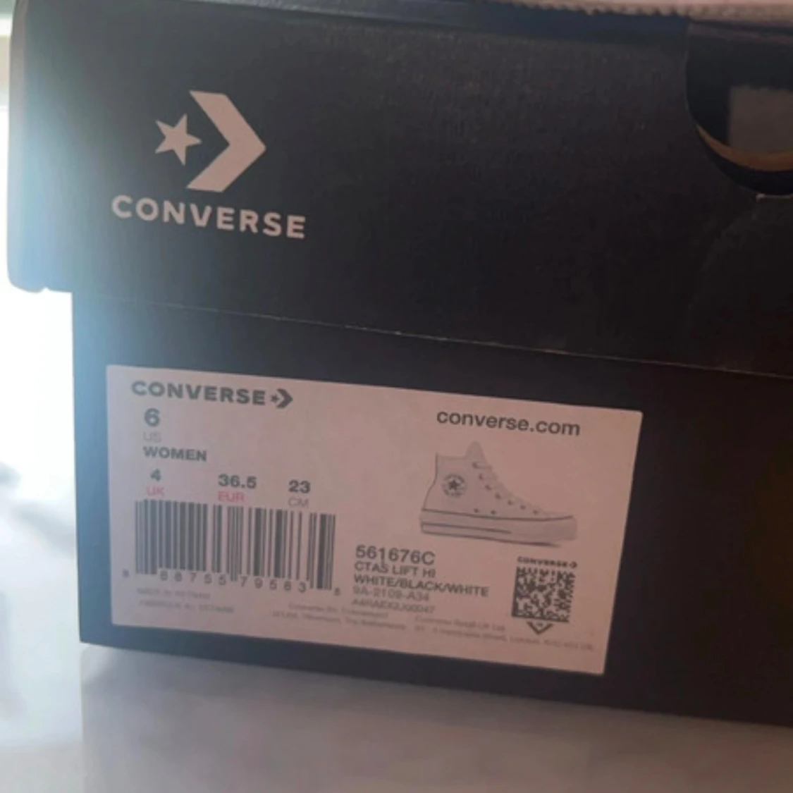 Chuck Taylor all star lift- höga sneakers vita - 91