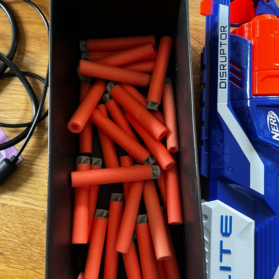 Två nerf pistoler + skott - 1