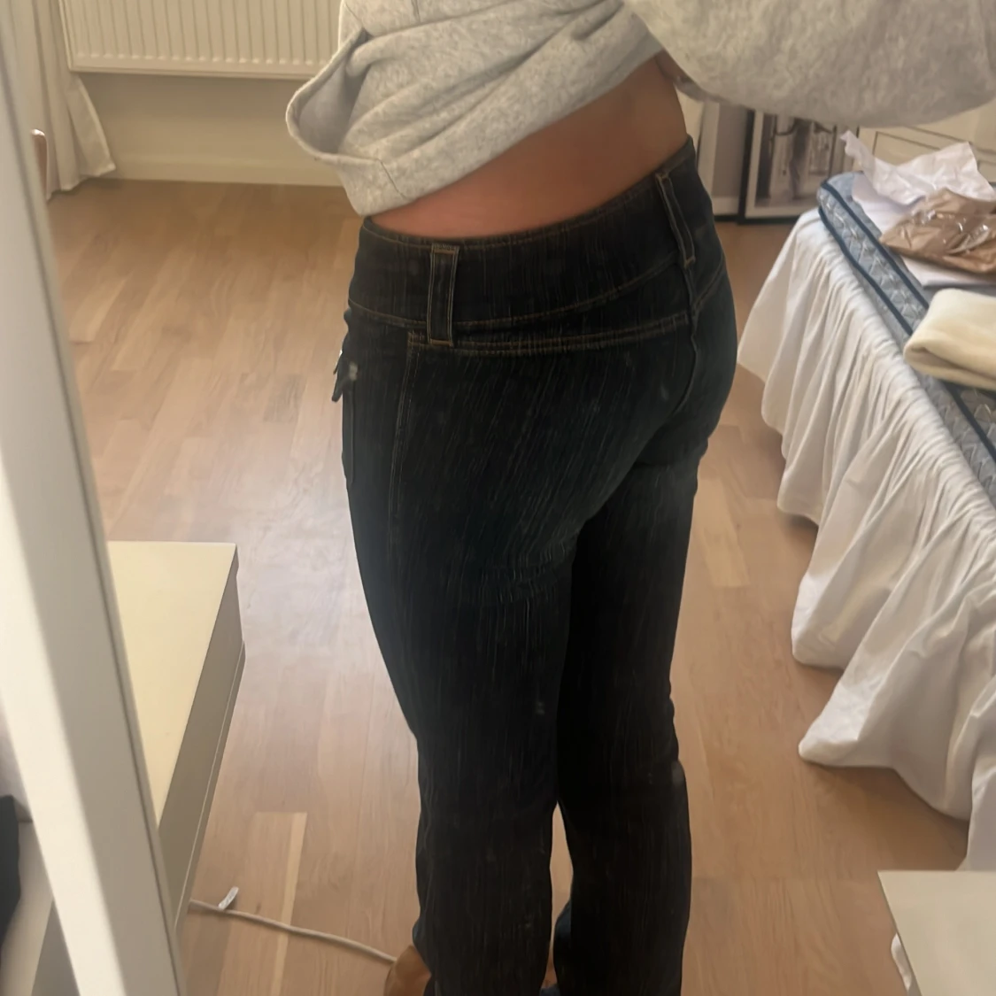 Low waist bootcut jeans - 1