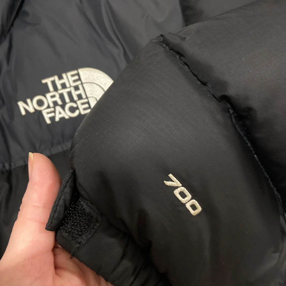 Svart dunjacka från The North Face - 93