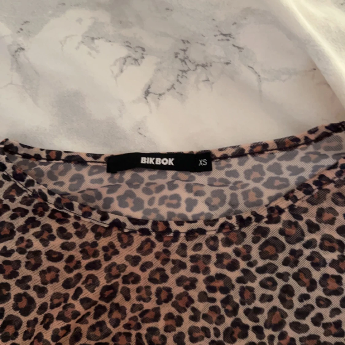 Leopard topp - 90