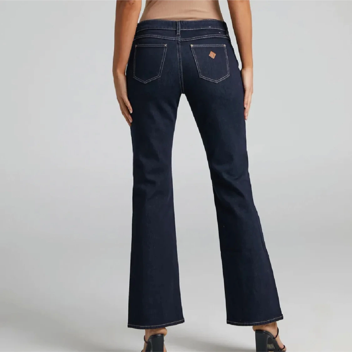 Abrand low waist bootcut jeans  - 90