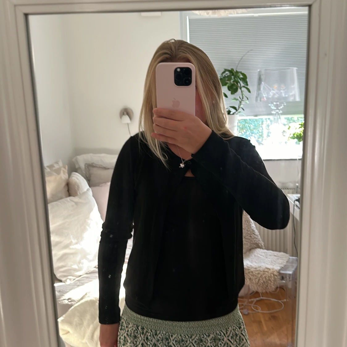 Svart gina kofta  - 91