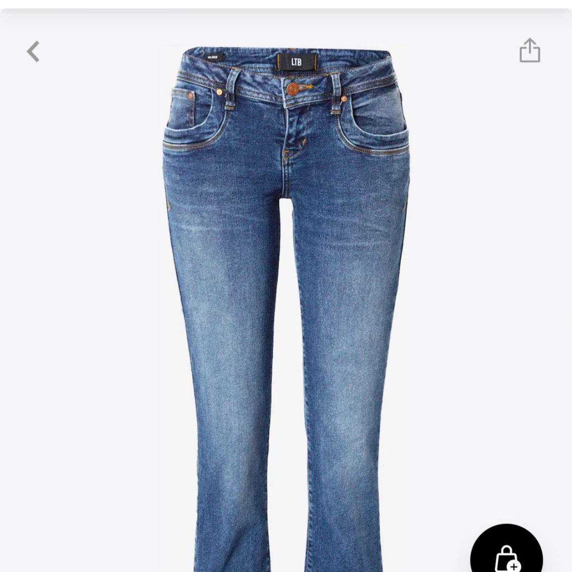 Blå bootcut jeans från LTB - 92