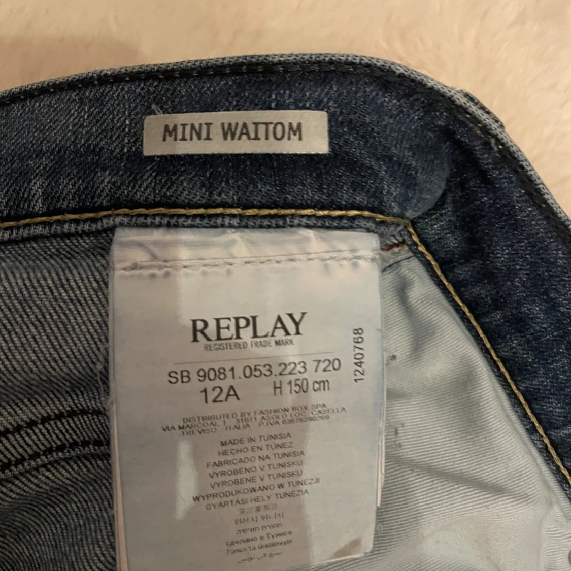 Blå jeans från Replay strl 12A - 2