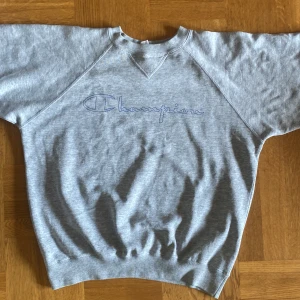 Vintage champions crewneck - Säljer denna tröja pga brist på pengar😔 tight waistline och tjockt material Passar ”boxy” PTP:62cm L:63