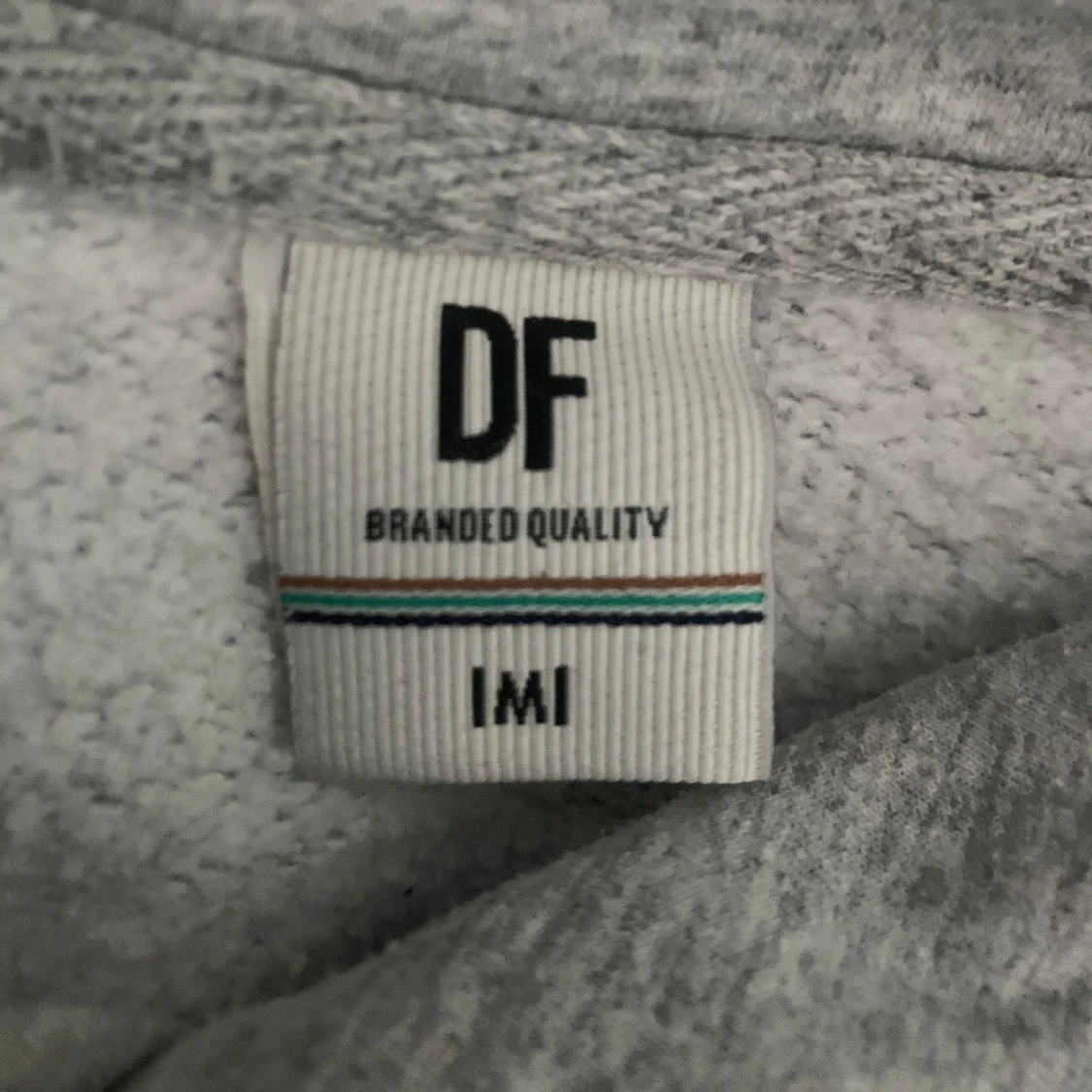 Grå Hoodie, strl M - 91