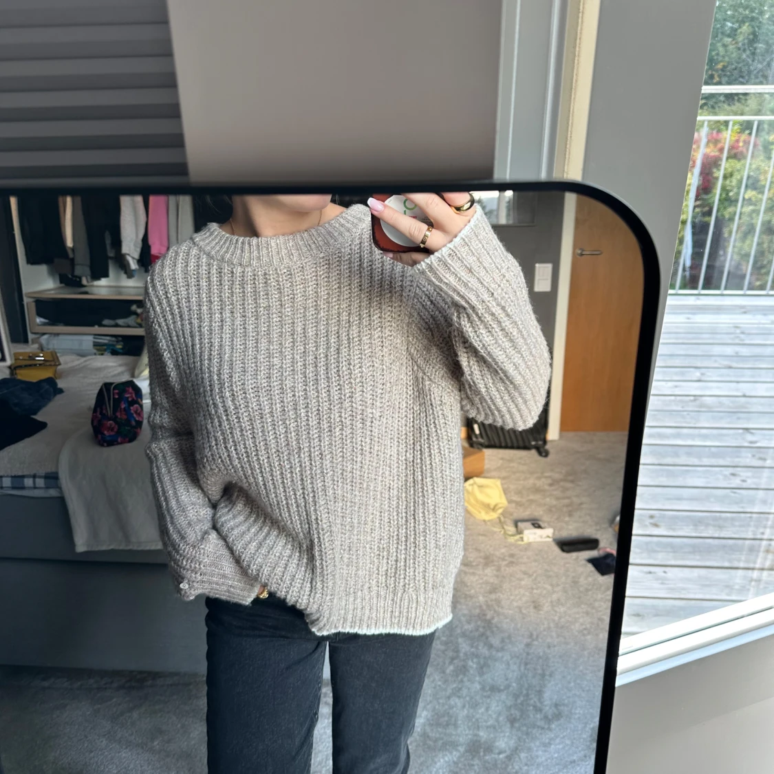 Stickad tröja Calvin Klein