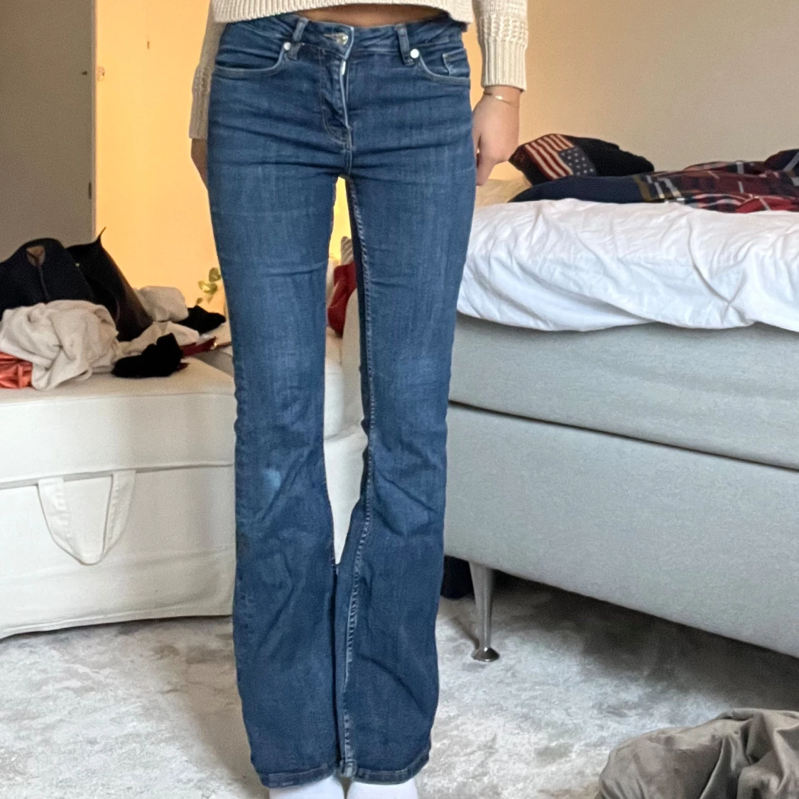 Snygga bootcut jeans - 90