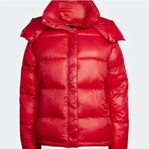 Bikbok jacka  - Röd jacka från bikbok perfekt till höst/vintern!🤩
