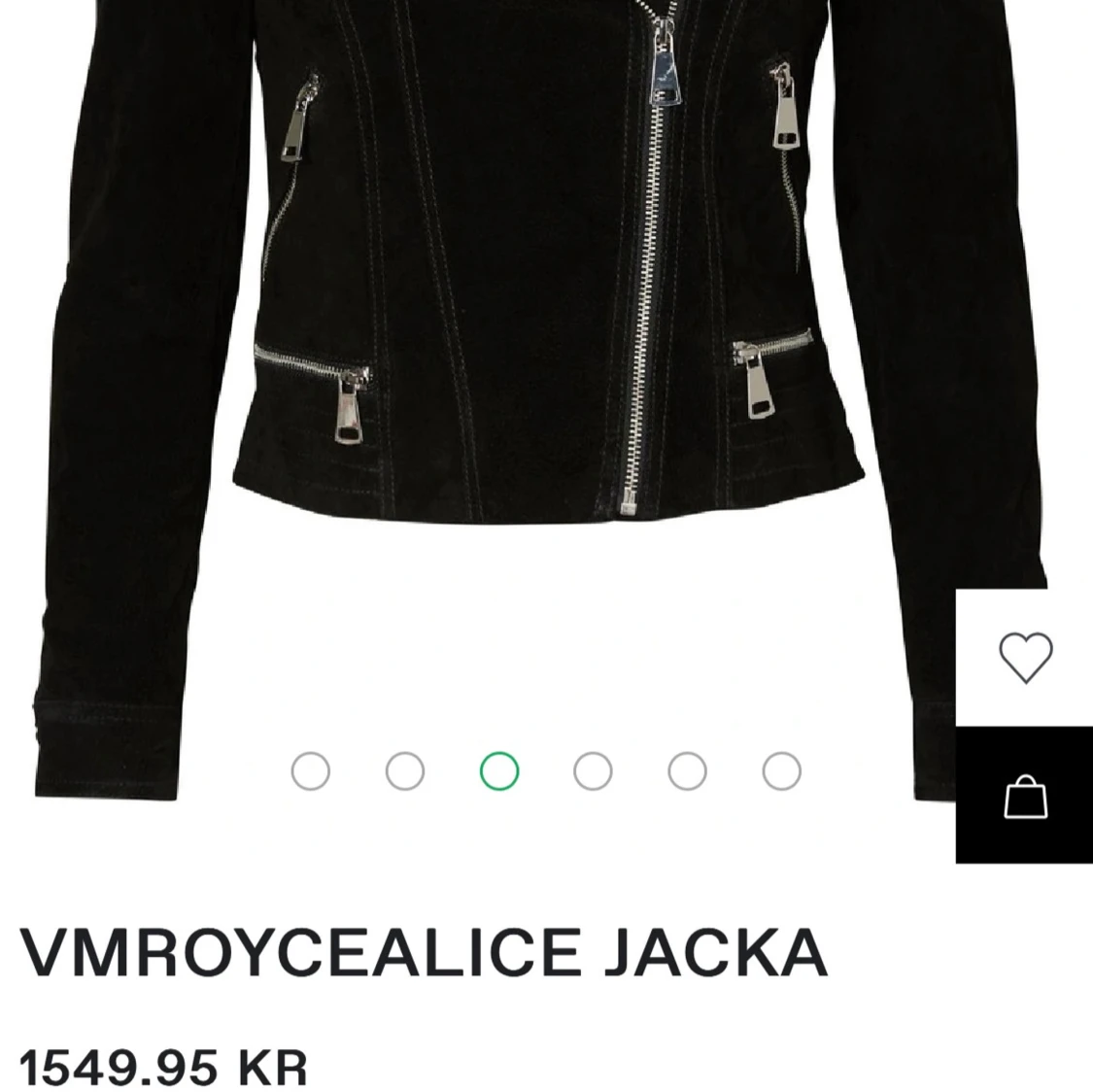 Svart skinnjacka från Vero Moda - 91