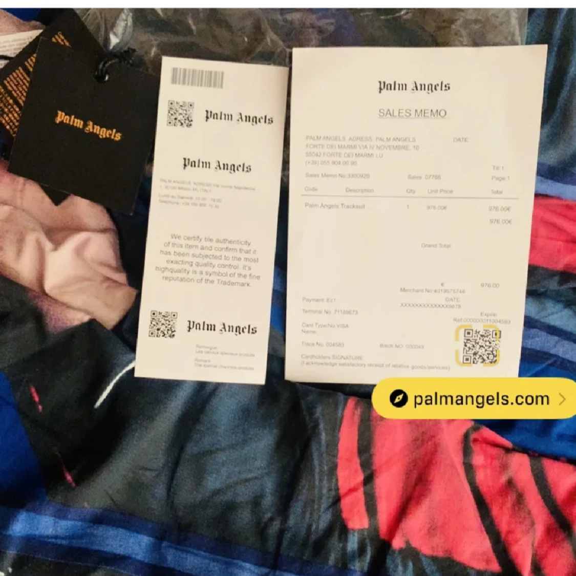 Palm angels tracksuit - 91