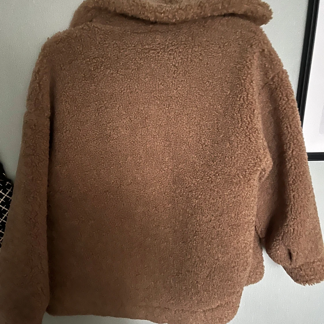 Beige teddyjacka - 3